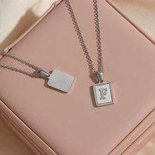 Load image into Gallery viewer, Initial Block Pendant