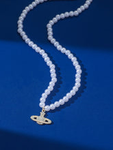 Load image into Gallery viewer, Pearl Planet Necklace