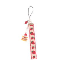 Load image into Gallery viewer, Strawberry Cake Lanyard