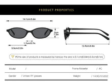Load image into Gallery viewer, Vintage Oval Sunglasses