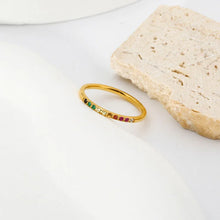 Load image into Gallery viewer, Cubic Gleam Ring