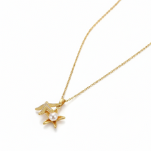 Load image into Gallery viewer, Starfish Pearl Necklace