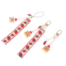 Load image into Gallery viewer, Strawberry Cake Lanyard