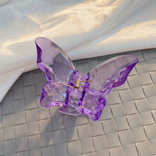 Load image into Gallery viewer, Crystal Butterfly Clip