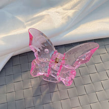 Load image into Gallery viewer, Crystal Butterfly Clip