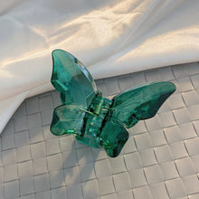 Load image into Gallery viewer, Crystal Butterfly Clip