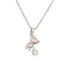 Load image into Gallery viewer, Sweetheart Teddy Pendant Necklace
