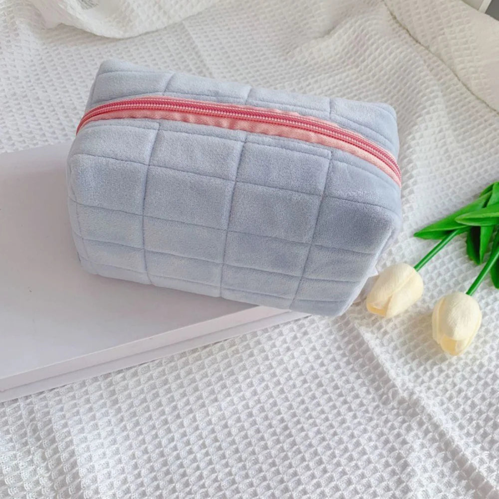 Velvet Makeup Bag