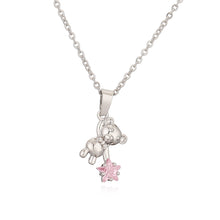 Load image into Gallery viewer, Sweetheart Teddy Pendant Necklace
