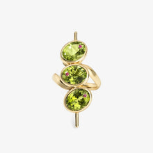 Load image into Gallery viewer, Olive Emerald Ring
