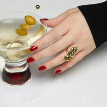 Load image into Gallery viewer, Olive Emerald Ring
