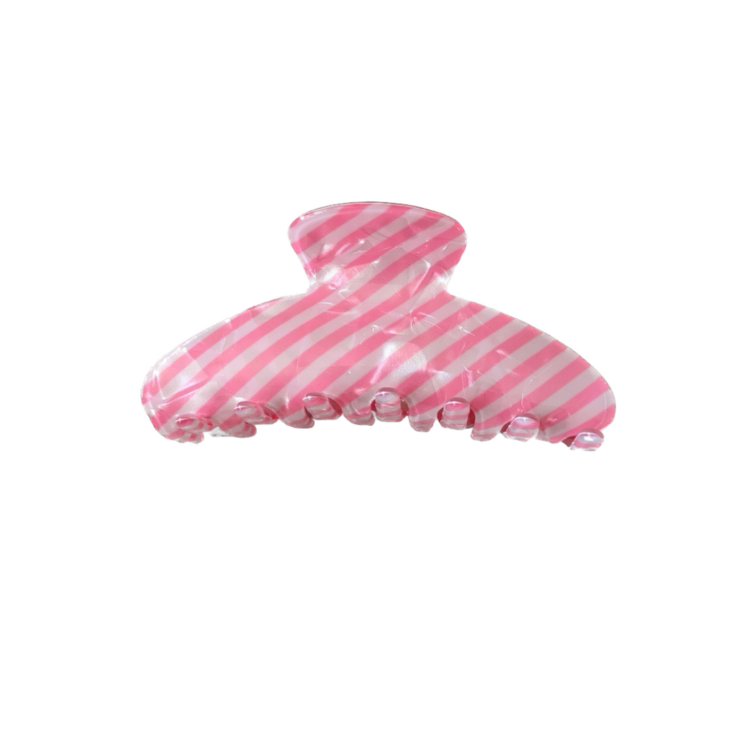 Beau Striped Hair Clip